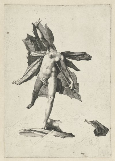 Piramus e Thisbe da Hendrick Goltzius (workshop of)