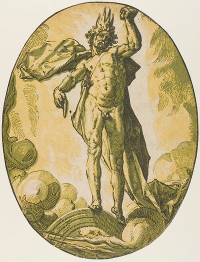 Etere, tavola sei da Demogorgon e le divinità da Hendrick Goltzius