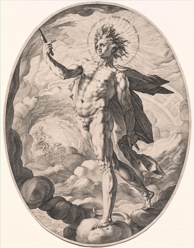 Apollo da Hendrick Goltzius
