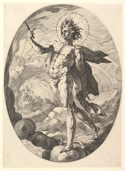 Apollo da Hendrick Goltzius