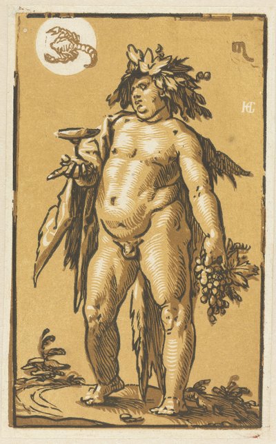 Bacco da Hendrick Goltzius