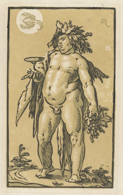 Bacco da Hendrick Goltzius