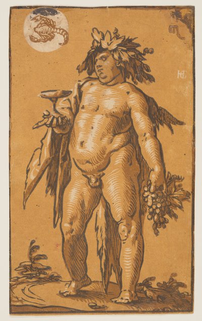 Bacco da Hendrick Goltzius
