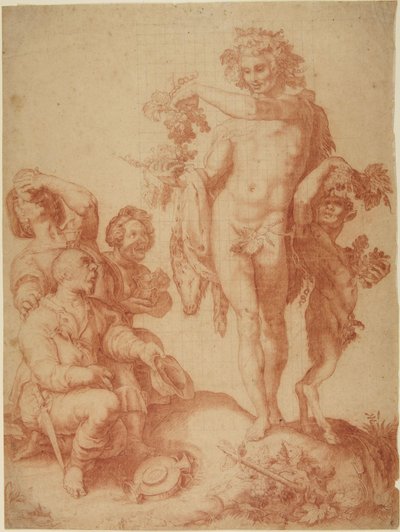 Bacchus da Hendrick Goltzius