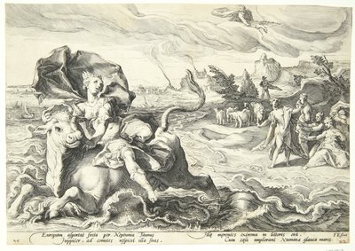Il Rapimento di Europa da Hendrick Goltzius