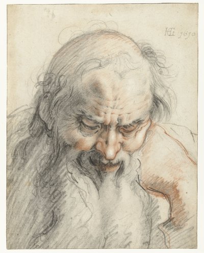 Busto di un vecchio da Hendrick Goltzius