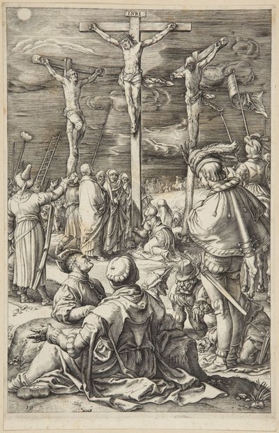 Cristo in croce da Hendrick Goltzius