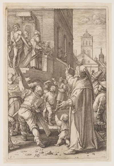 Ecce Homo, da La passione da Hendrick Goltzius
