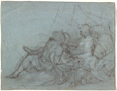 Coppia di amanti da Hendrick Goltzius