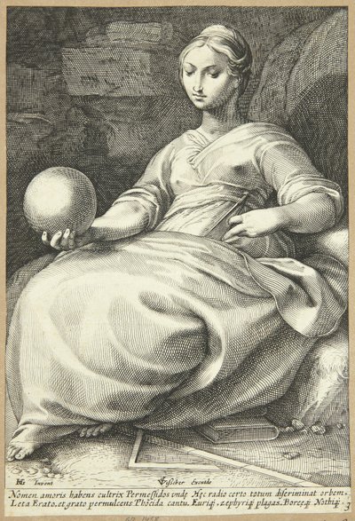 Erato da Hendrick Goltzius