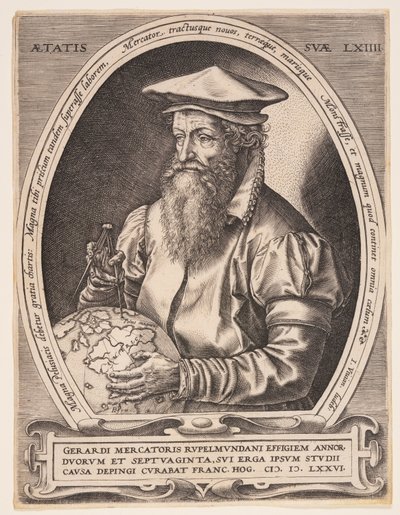 Gerardus Mercator da Hendrick Goltzius