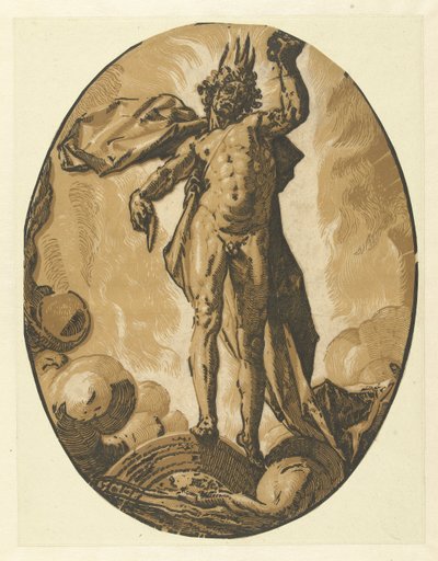 Elios (Dies) da Hendrick Goltzius
