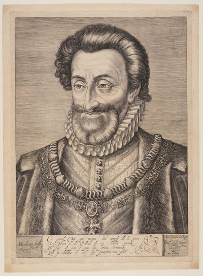 Enrico IV di Francia da Hendrick Goltzius