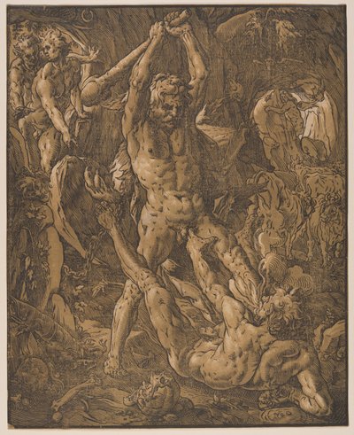 Ercole e Caco da Hendrick Goltzius
