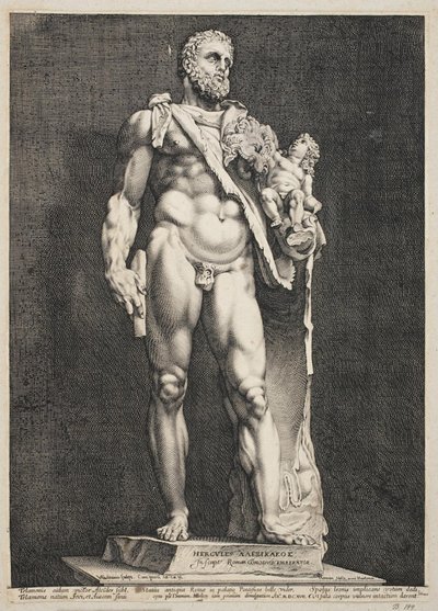 Ercole e Telefo da Hendrick Goltzius
