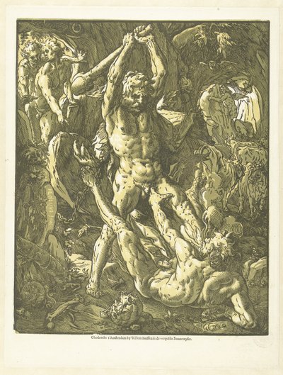 Ercole e Caco da Hendrick Goltzius