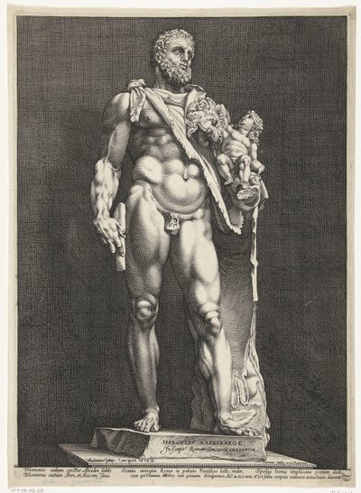 Ercole e Telefo da Hendrick Goltzius
