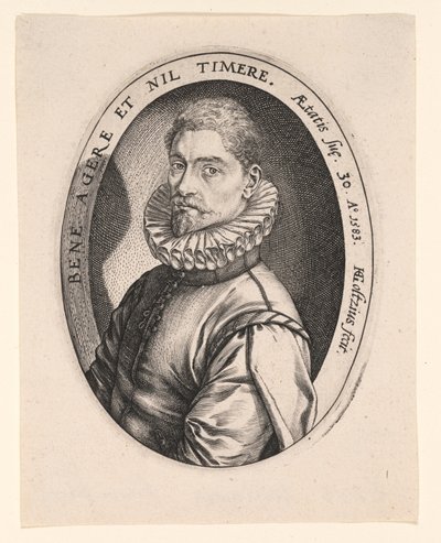 Hieronymous Scholiers da Hendrick Goltzius