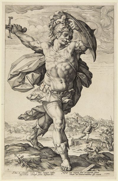 Orazio Coclite da Hendrick Goltzius