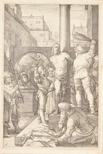 Lo scuoiamento da Hendrick Goltzius