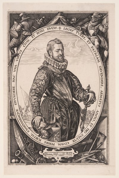 Jacques de la Faille da Hendrick Goltzius