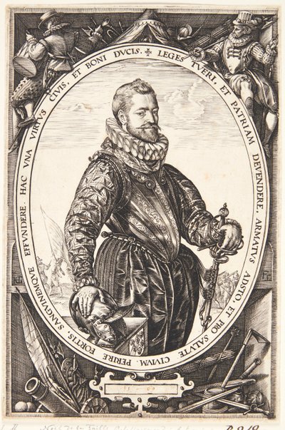 Jacques de la Faille da Hendrick Goltzius