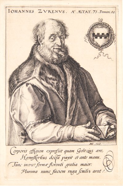 Jan van Zuren da Hendrick Goltzius