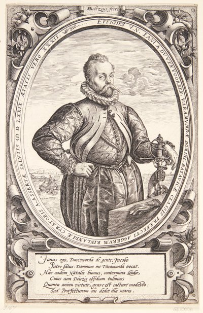 Johan van Duvenvoorde da Hendrick Goltzius
