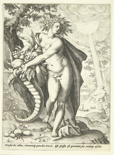 Terra da Hendrick Goltzius