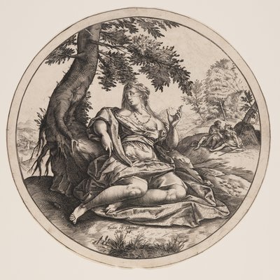 Giuda e Thamar da Hendrick Goltzius