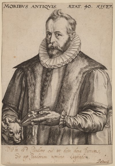 Justus Lipsius da Hendrick Goltzius