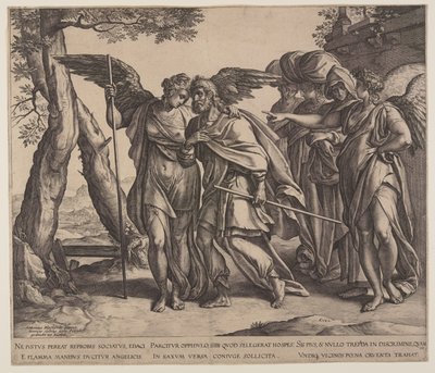 Lot e le sue figlie da Hendrick Goltzius