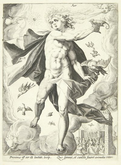 Aria (Aer) da Hendrick Goltzius