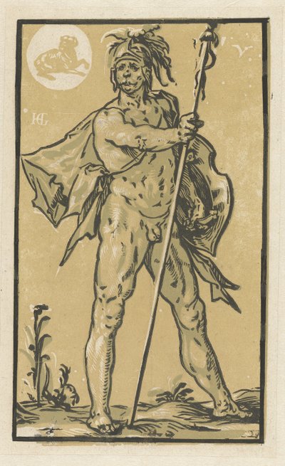 Marte da Hendrick Goltzius