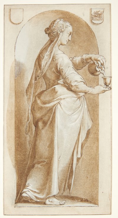 Temperanza da Hendrick Goltzius