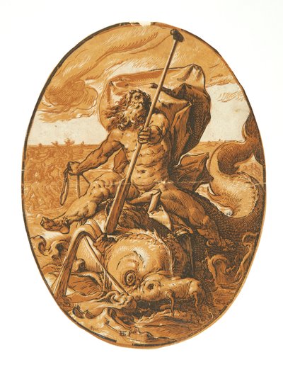 Nettuno da Hendrick Goltzius