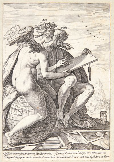 Esercizio e arte da Hendrick Goltzius