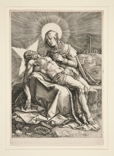 Pietà da Hendrick Goltzius