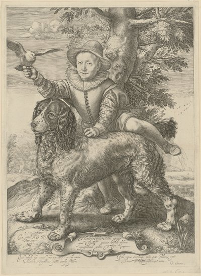 Ritratto di Frederik de Vries da Hendrick Goltzius