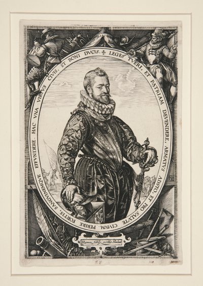 Ritratto di Jacques de la Faille da Hendrick Goltzius