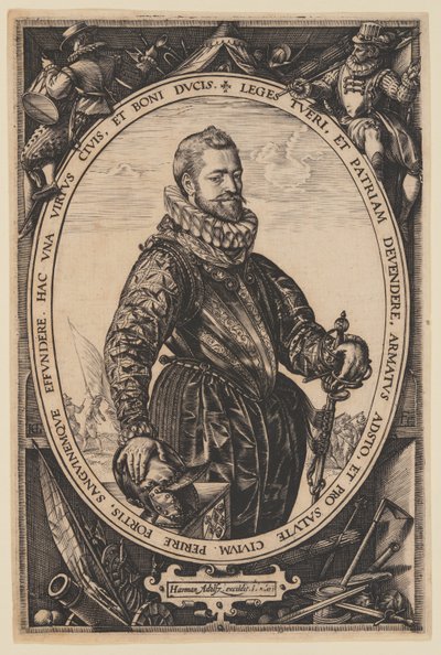 Ritratto di Jacques de la Faille da Hendrick Goltzius