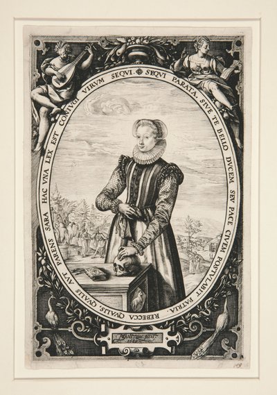 Ritratto di Josina Hamels da Hendrick Goltzius