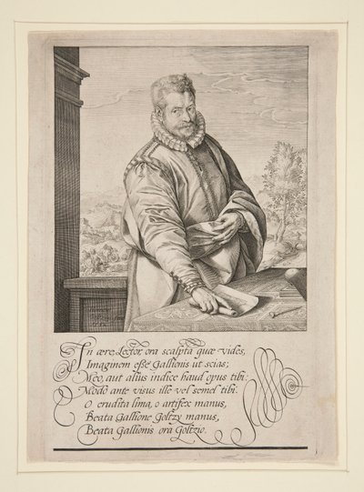 Ritratto di Philip Galle da Hendrick Goltzius