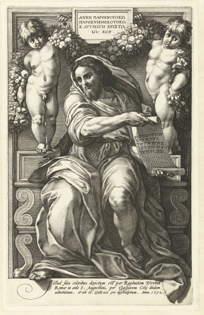 Profeta Isaia da Hendrick Goltzius