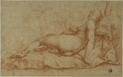 Venere reclinata da Hendrick Goltzius
