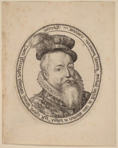 Robert Dudley, conte di Leicester da Hendrick Goltzius