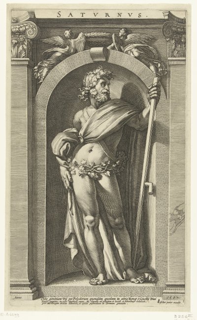 Saturno da Hendrick Goltzius