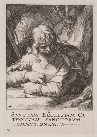 San Giacomo il Minore, da Cristo, gli Apostoli e San Paolo con il Credo da Hendrick Goltzius
