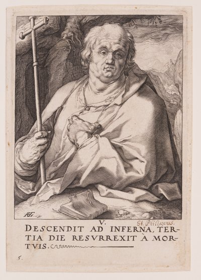 San Filippo, da Cristo, gli Apostoli e San Paolo con il Credo da Hendrick Goltzius