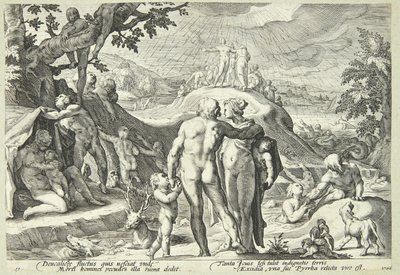 Il Diluvio da Hendrick Goltzius